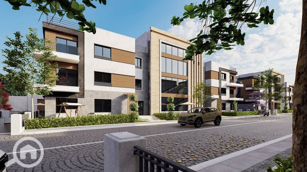 Own an apartment at a very special price in Sheikh Zayed at Genista Compound, close to Mall of Arabia and the 26th of July Corridor, with the lowest d – pohled 5