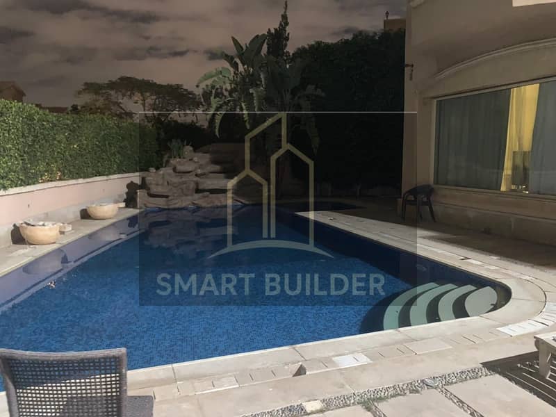 Villa for sale in Katameya Hills Compound, Fifth Settlement. Land area 750 square meters. Very special finishes and designs, elevator, swimming pool, kitchen, and air conditioning on the ground, first, and second floors. - Bild 5