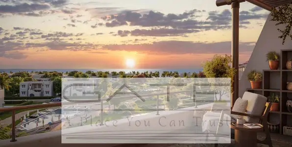 Resale | Chalet 145m in Hacienda West Ras El Hikma | Direct Sea View | Delivery Summer 2027 with a down payment of 8.7 million and installment completion.