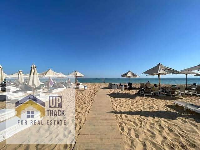 Chalet for rent in Azha Ain Sokhna, ground floor with a garden, lagoon view. - Ansicht 2
