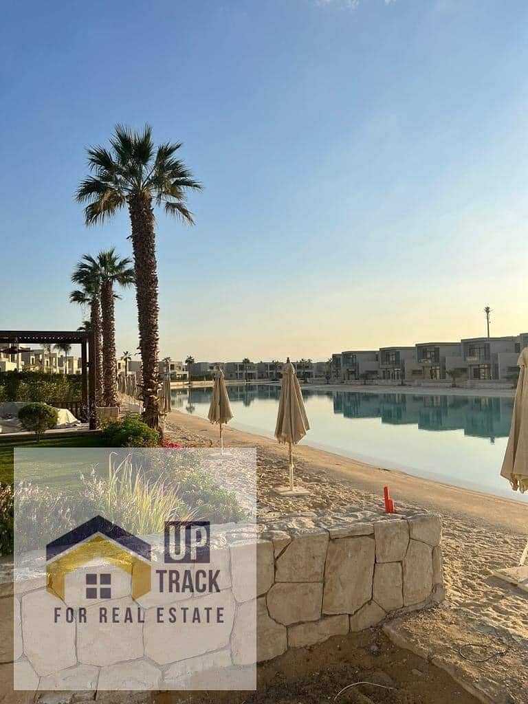 Chalet for rent in Azha Ain Sokhna, ground floor with a garden, lagoon view. - Ansicht 5