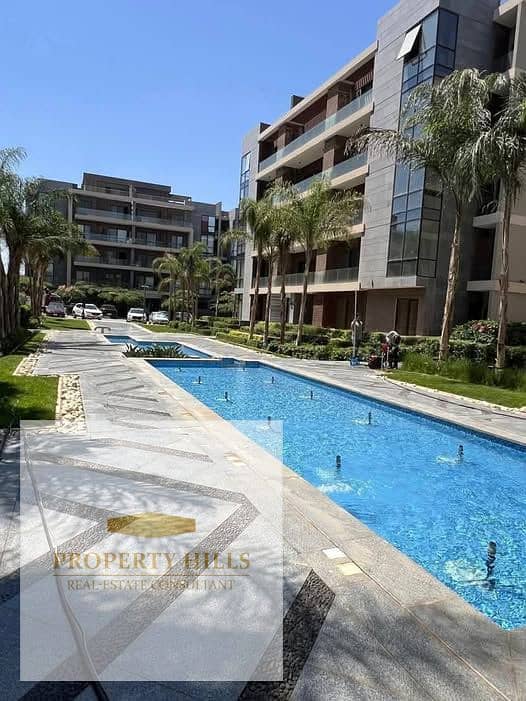 apartment Ready to move in 164 sqm with the lowest down payment in the heart of New Cairo Fifth Settlement in a prime location at El Patio Oro - Widok 4