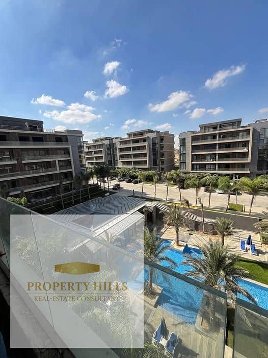 apartment Ready to move in 164 sqm with the lowest down payment in the heart of New Cairo Fifth Settlement in a prime location at El Patio Oro - Widok 5