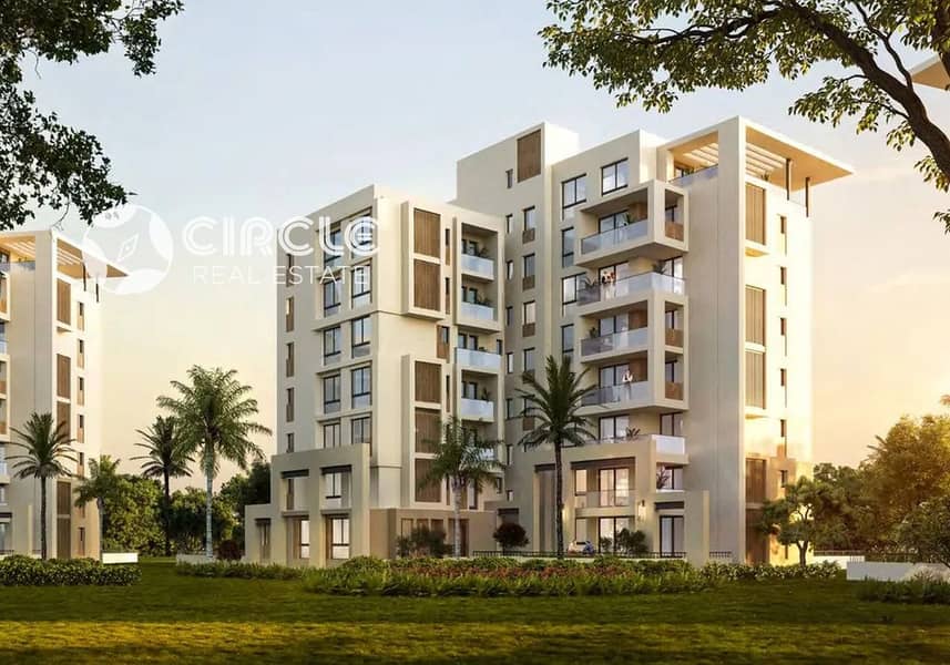 Overlooking Greenery Fence Fully Finished 177m Apartment For Sale In City Gate 5th Settlement New Cairo Near AUC - Fler