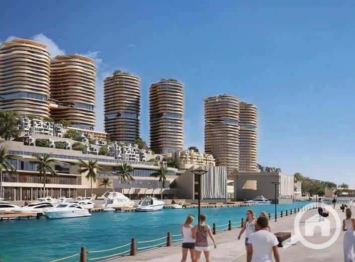 Fully Finished Serviced Apartment for Sale with Sea View and Air Conditioning in the First Towers on the Red Sea in Galala City - Ansicht 5