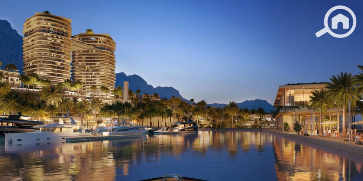 Fully Finished Serviced Apartment for Sale with Sea View and Air Conditioning in the First Towers on the Red Sea in Galala City - Mehr