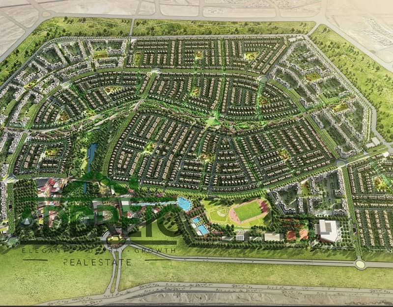 Townhouse 219m² in Sodic East, 3 bedrooms, fully finished, 1.5% down payment and 10-year installments, delivery 2027, a unique opportunity for living - Vista 4
