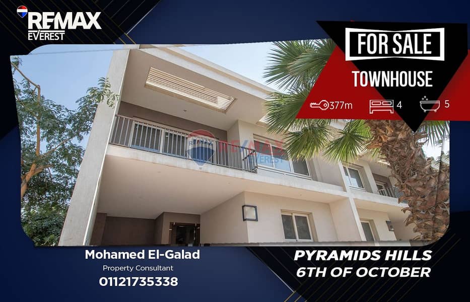 Corner Townhouse for Sale in Pyramids Hills – Ready to Move | Prime Location – pohled 2