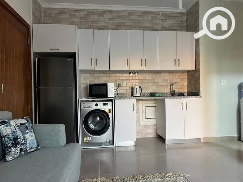 Chalet for sale in the New Alamein Towers, super deluxe finish with central air conditioning and double view - Mehr