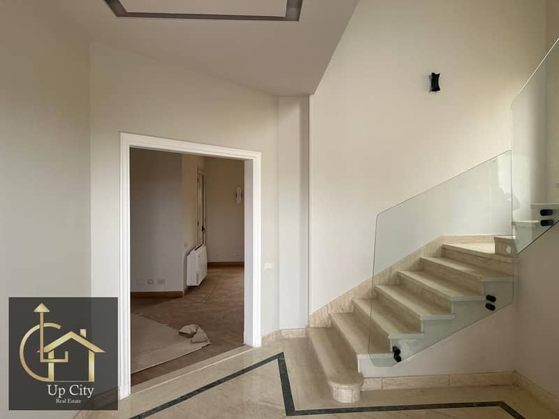semi-furnished 5 bedrooms standalone villa with private pool for rent in katameya heights - Mehr