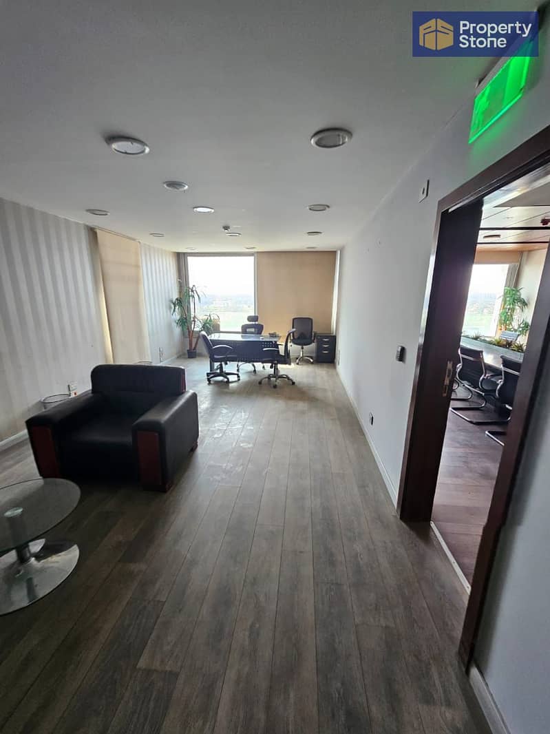 650 SQM Office for Rent – Prime Location in Maadi | Full Nile Panoramic View - Mehr