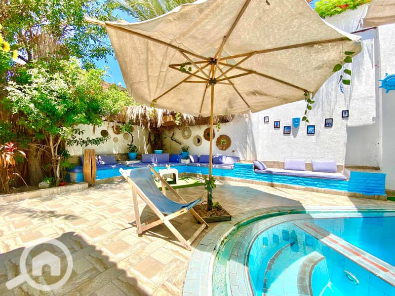 Villa for daily rent in the Greek style located in the Bianchi area in the villas district, El Beitash - in Alexandria, Al Agami - Ansicht 5