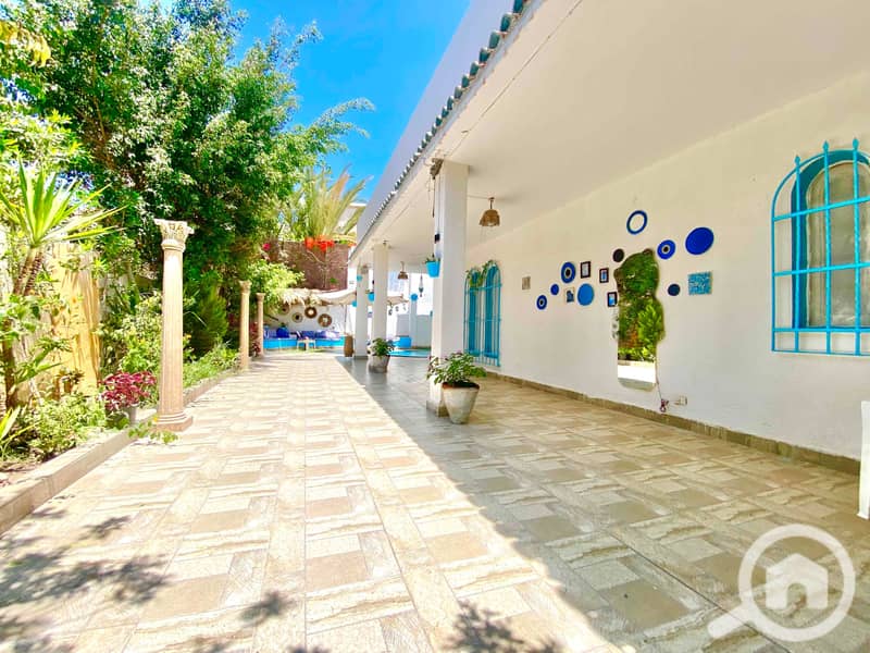 Villa for daily rent in the Greek style located in the Bianchi area in the villas district, El Beitash - in Alexandria, Al Agami - Ansicht 6