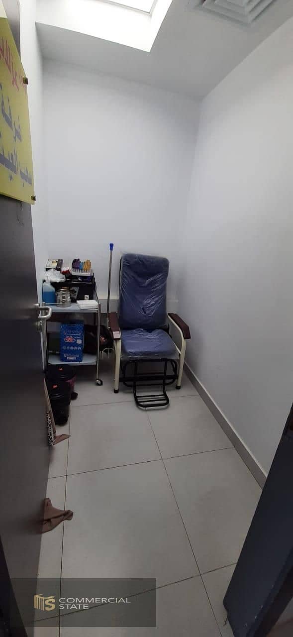 Finished Office at North Plus Mall 133m for Sale -New Cairo - Mehr
