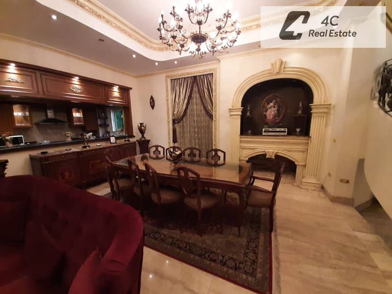 Standalone villa with a large built-up area of 1200 sqm for sale in one of the most prestigious locations in New Cairo – El Shouyfat - Widok 5