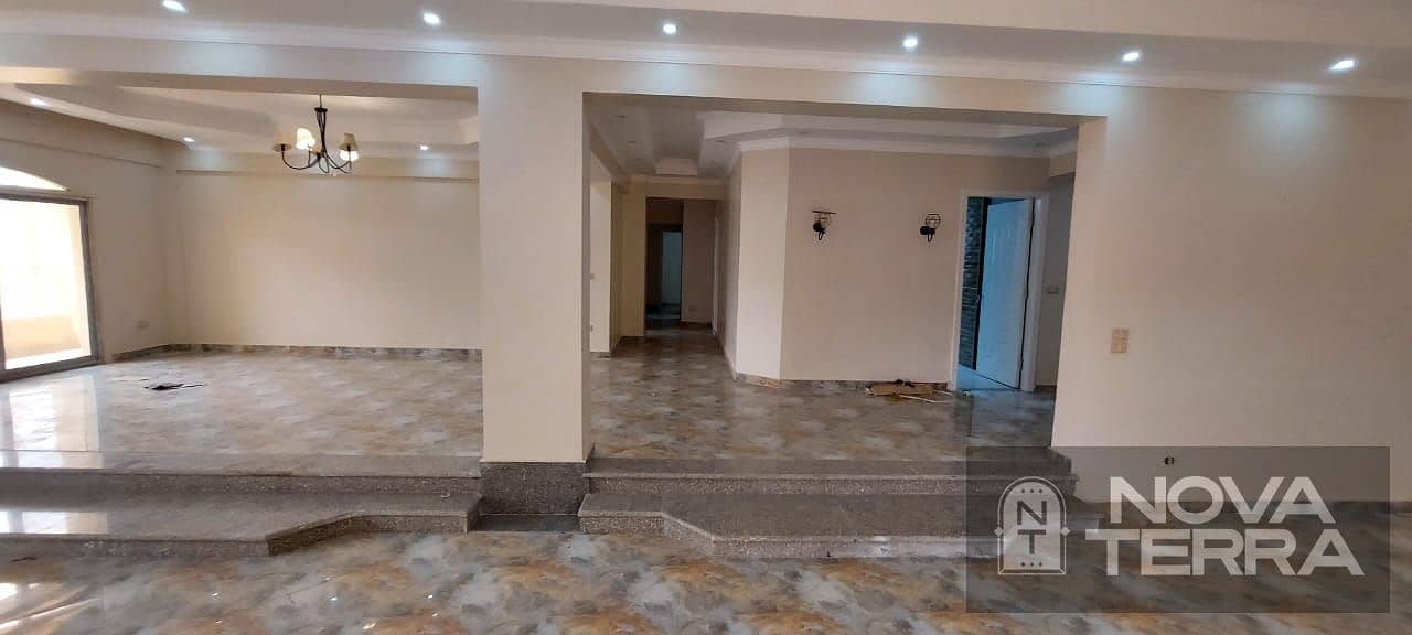 A fantastic 350 sqm apartment for rent in the 6th of October City Tourist Area - Widok 2
