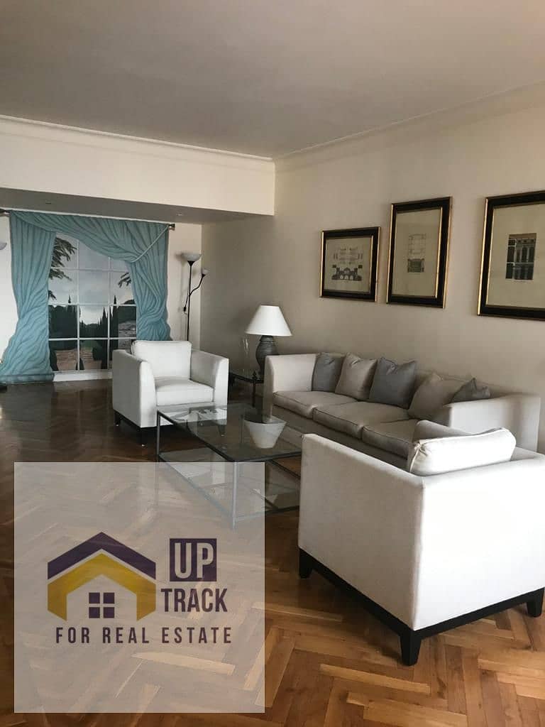 Apartment for Rent in Zamalek – 180 sqm, Beautiful View and Veranda, 2 Bedrooms – pohled 4