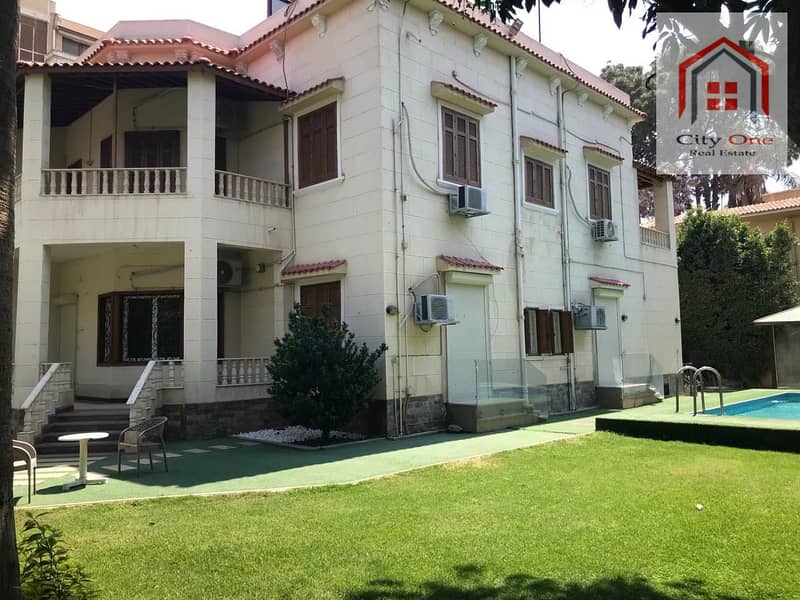 Lovely amazing big villa with big garden and pool for rent in elmaadi - Widok 4