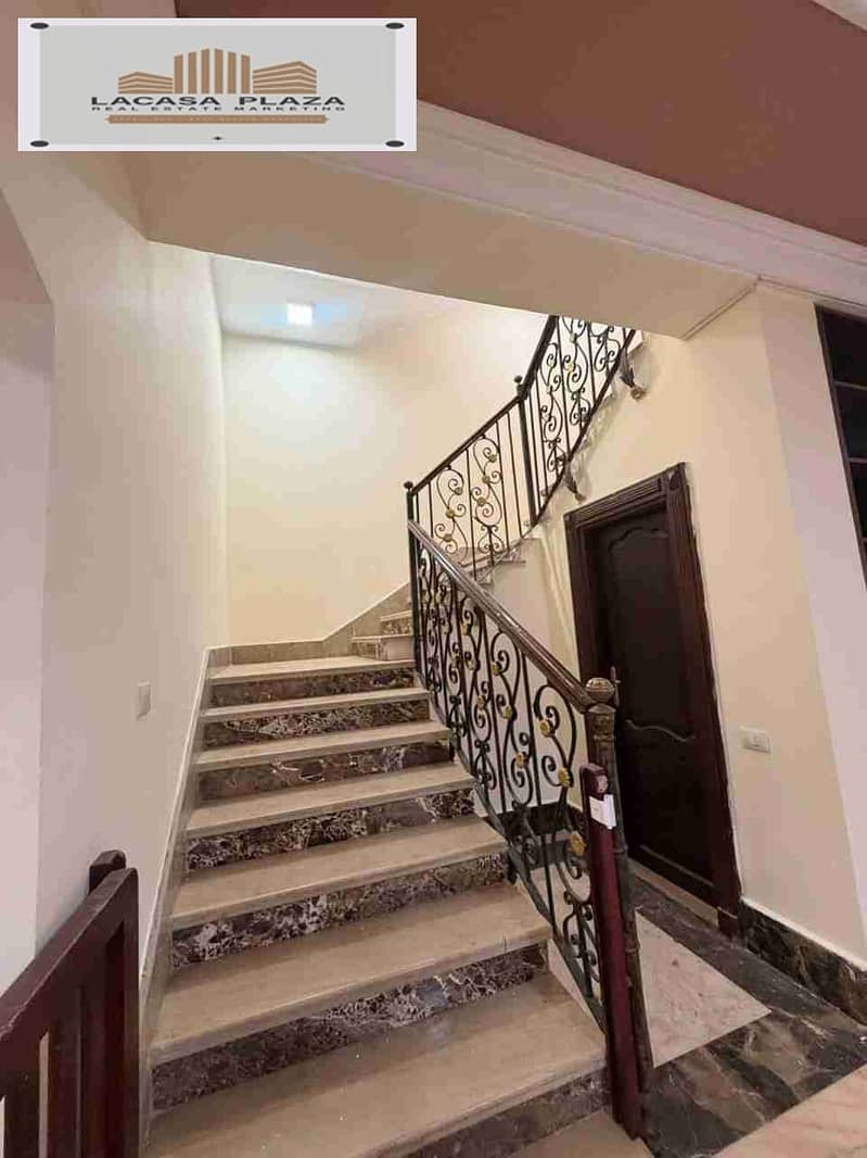 For rent a twin house with a kitchen and air conditioning in Comound Daraa Gardens in front of Mall of Arabia, a prime location. - Widok 3