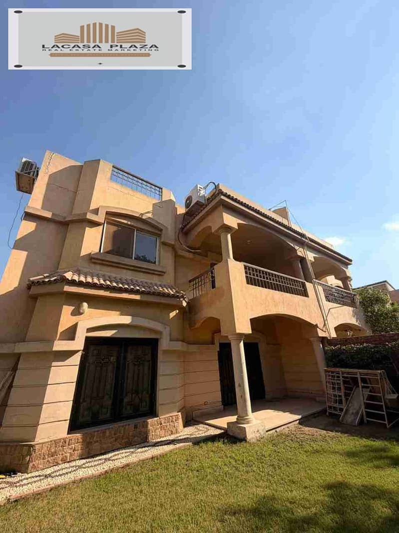 For rent a twin house with a kitchen and air conditioning in Comound Daraa Gardens in front of Mall of Arabia, a prime location. - Widok 5