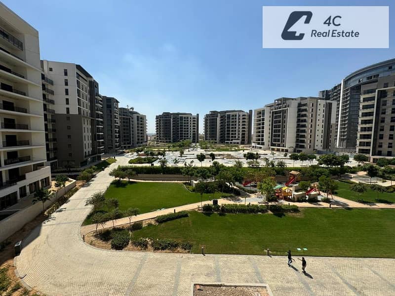 Apartment Ultra Super Lux Finished with ACs for Sale Lowest Down Payment & Installments Old Contract in ZED East New Cairo Next to Hyde Park - Vista 5