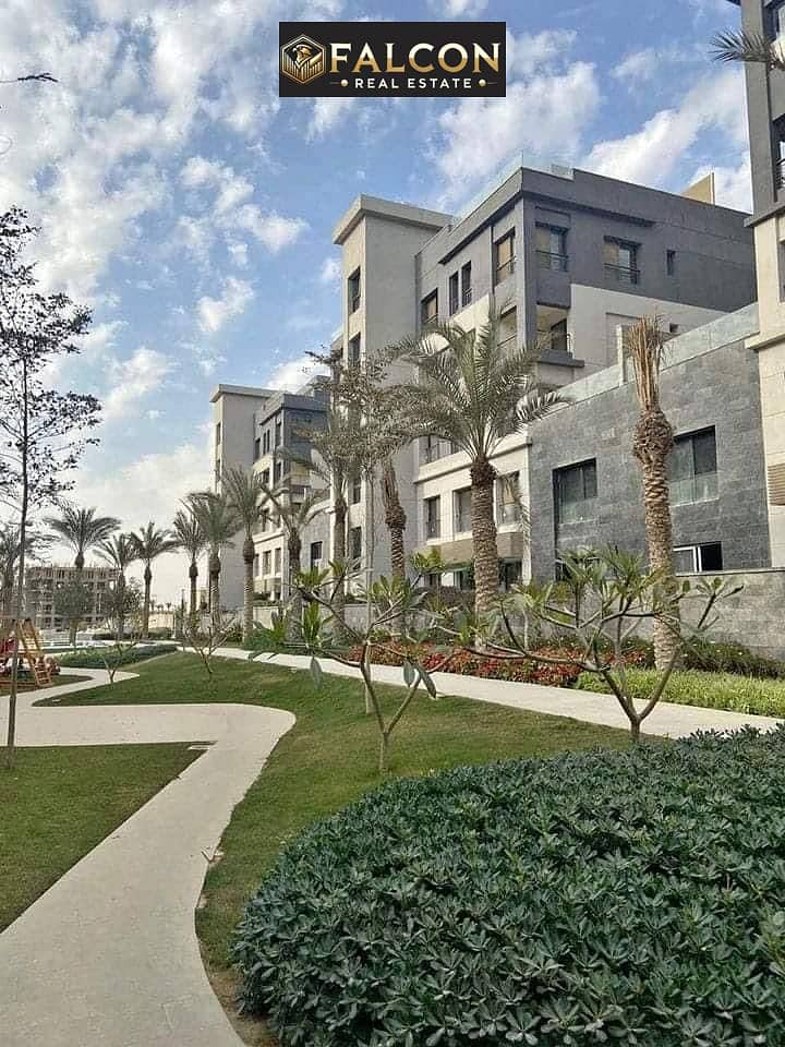 Pay down & get key now fully furnished apartment at the lowest price in Trio Gardens compound next to Patio Oro & Mountain View iCity and Palm Hills - Widok 3
