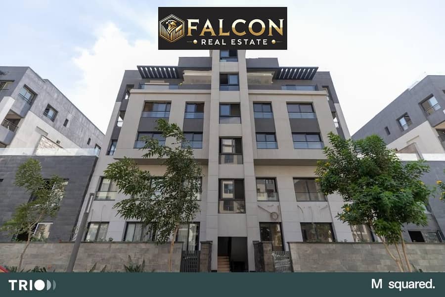 Pay down & get key now fully furnished apartment at the lowest price in Trio Gardens compound next to Patio Oro & Mountain View iCity and Palm Hills - Widok 6