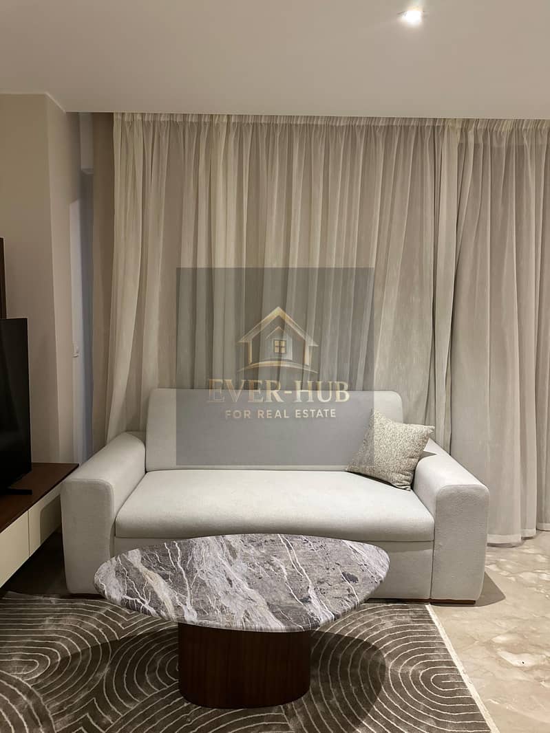 A distinctive furnished studio apartment for rent within Z West – the 20 Towers in Sheikh Zayed, Z West Towers – pohled 4