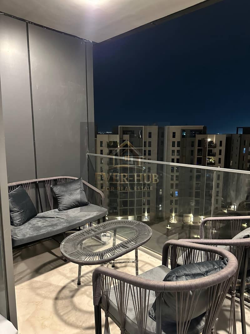 A distinctive furnished studio apartment for rent within Z West – the 20 Towers in Sheikh Zayed, Z West Towers – pohled 6