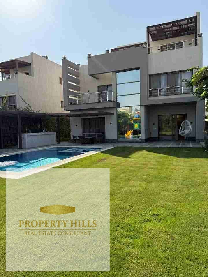 Receive immediately a palace for sale in the first compound in front of Al Rehab, minutes from the ninety - Widok 4