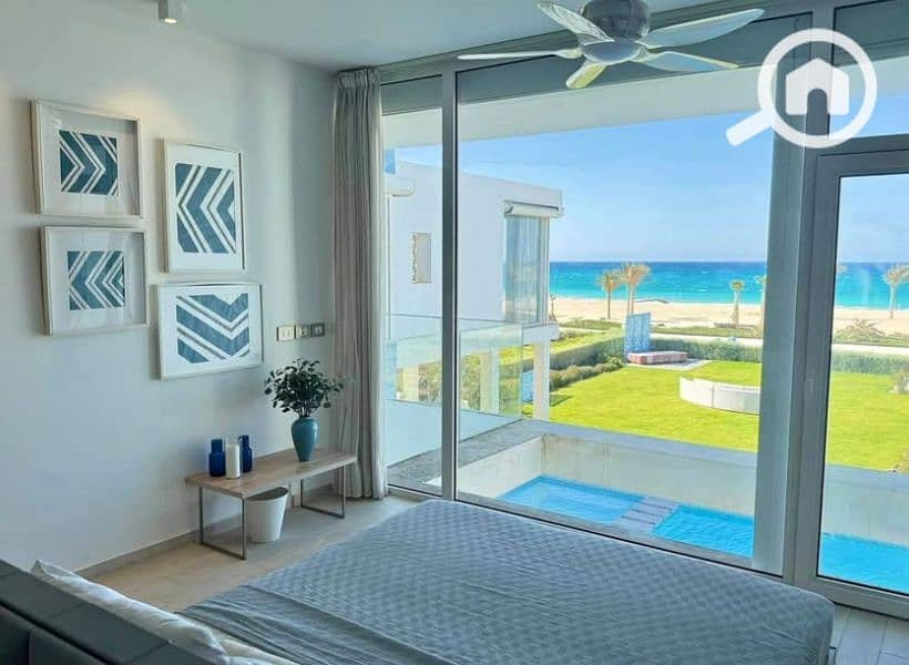 Fully Finished Villa for ready to move for Sale Prime Seafront Location in Mountain View Ras El Hekma – North Coast - Ansicht 4