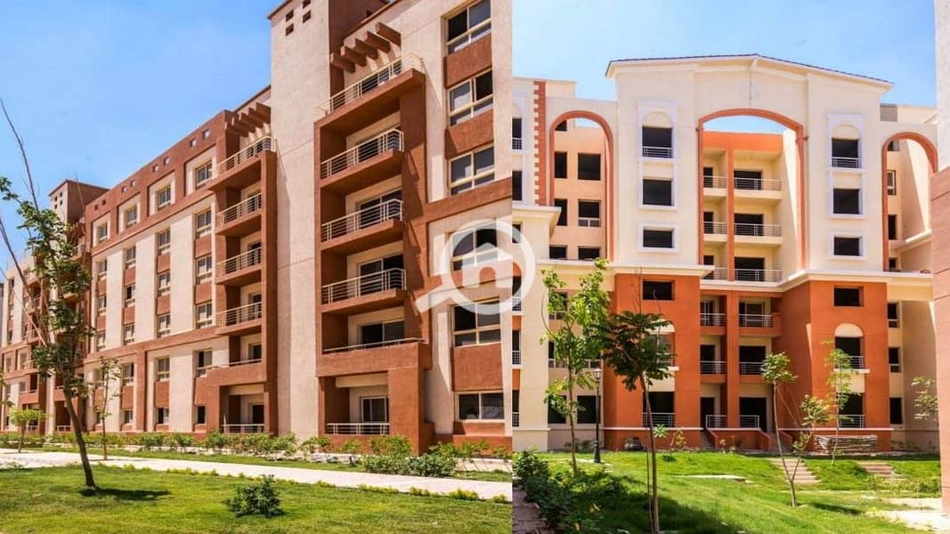 An opportunity for immediate purchase of an apartment at a special price, with installment plans available, in Degla Palms Compound, in the heart of 6 - Mehr