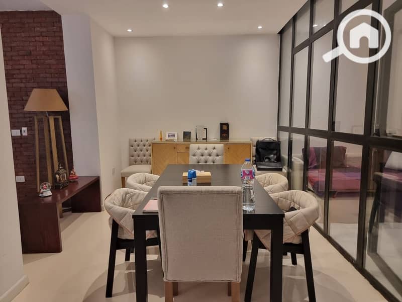 Ground floor apartment with a private garden for rent in Katameya Heights - Widok 4