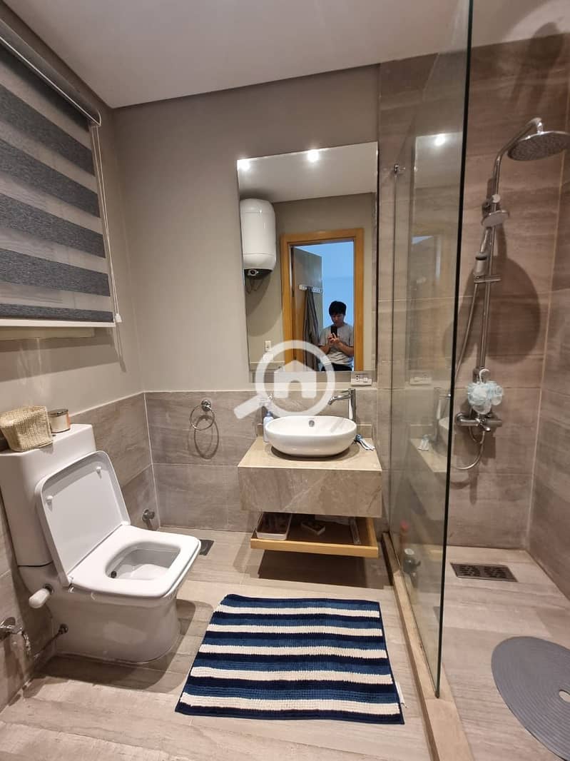Ground floor apartment with a private garden for rent in Katameya Heights - Widok 6