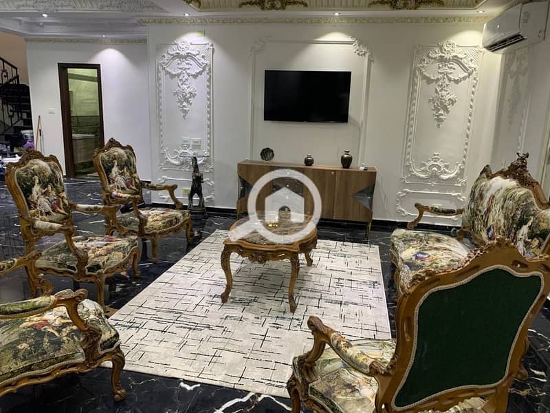 Semi-furnished villa for rent in Stone Park Compound - Widok 5