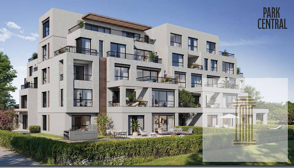 **Fully finished 3-bedroom apartment (154 sqm) in a Hassan Allam compound with a direct view of Central Park, with only a 5% down payment. - Ansicht 4