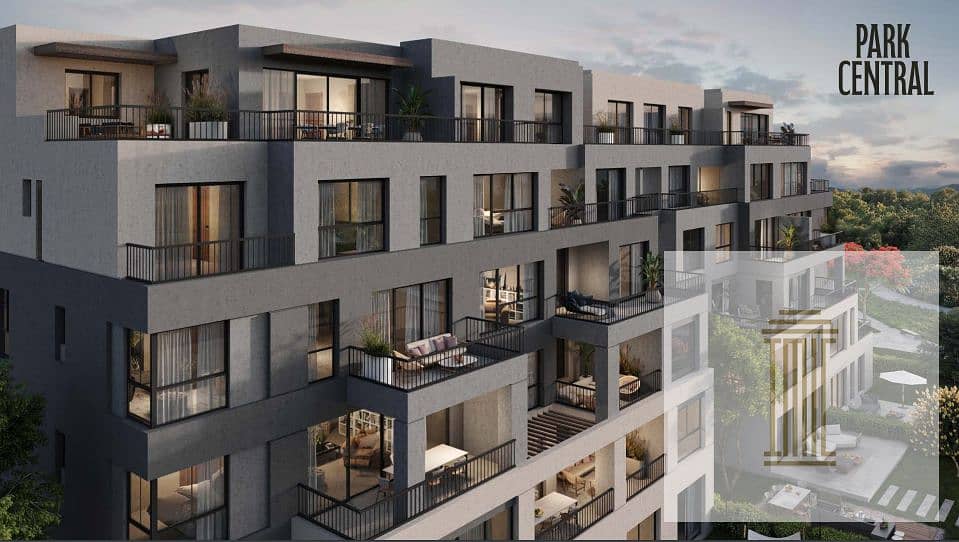 **Fully finished 3-bedroom apartment (154 sqm) in a Hassan Allam compound with a direct view of Central Park, with only a 5% down payment. - Ansicht 5