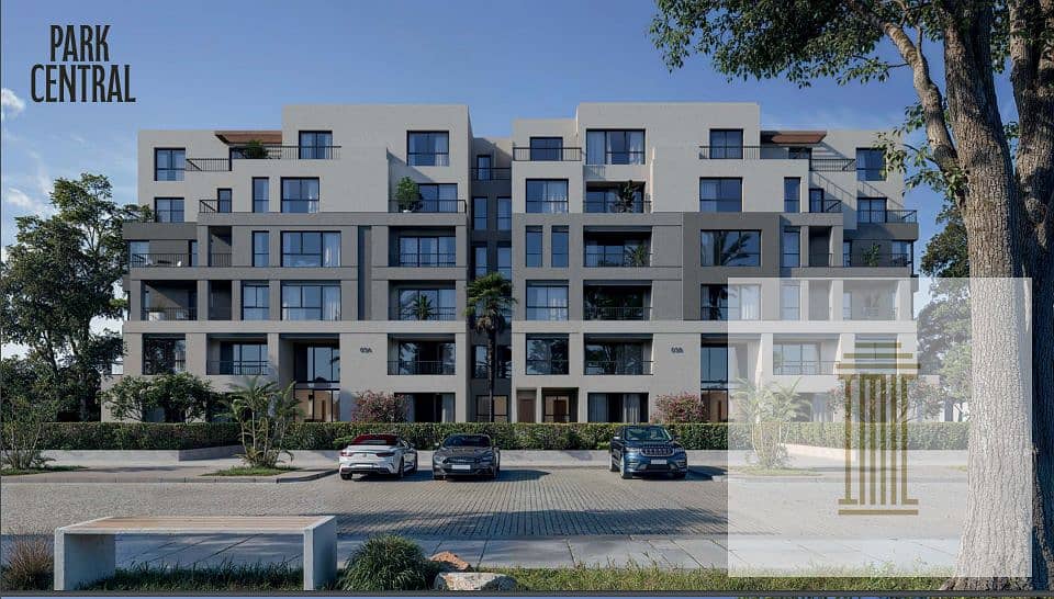 **Fully finished 3-bedroom apartment (154 sqm) in a Hassan Allam compound with a direct view of Central Park, with only a 5% down payment. - Ansicht 6