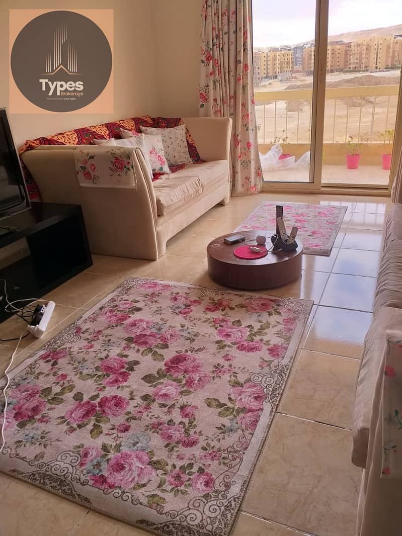Apartment for sale in Ashgar City Compound at a very special price, 135 sq m, 3 bedrooms, 3 bathrooms, ultra-super finishing, American kitchen - Widok 3