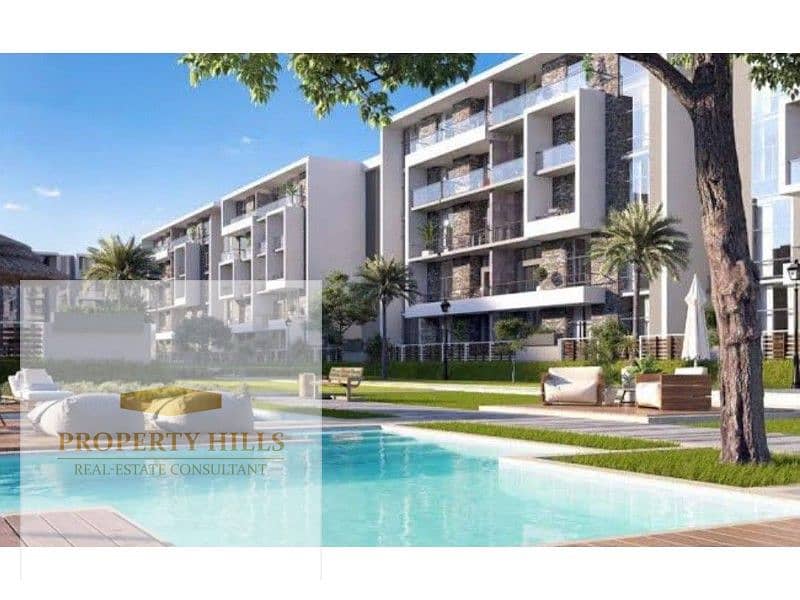 apartment Ready to move in 164 sqm with the lowest down payment in the heart of New Cairo Fifth Settlement in a prime location at El Patio Oro La Vist - Ansicht 3