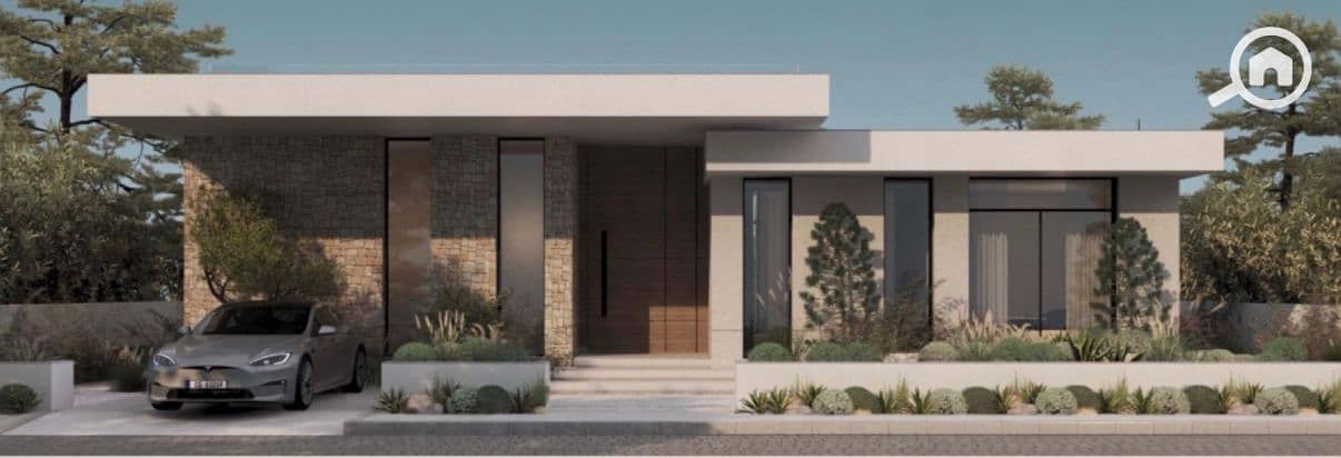 A fully finished villa for sale in New Sheikh Zayed, directly in front of Sphinx International Airport, in Hills of One Compound. - Widok 2