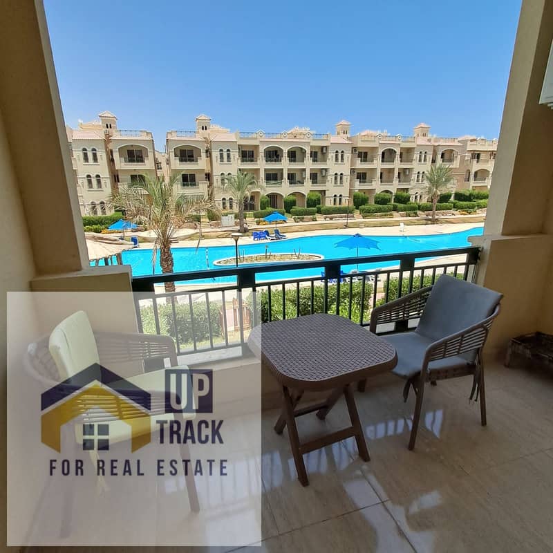 Chalet for rent in La Sirena Palm Beach Ain Sokhna with a pool and beach view. - Ansicht 4