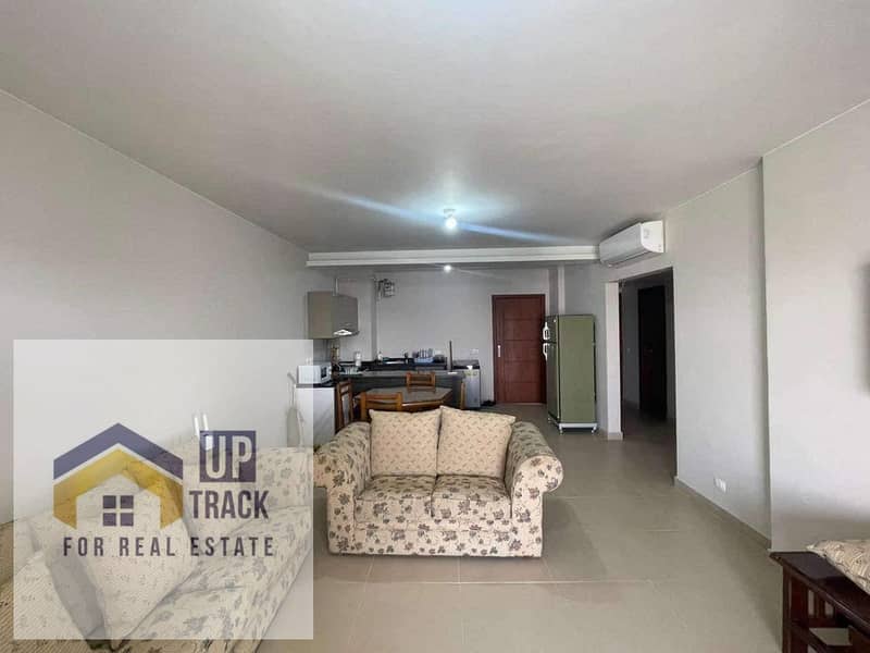 Chalet for rent in Azha Ain Sokhna, with a sea view from the terrace, near the lagoon. - Widok 4