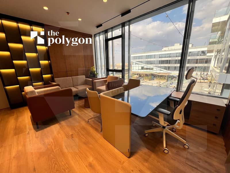 Fully Furnished Offcie 256 sqm for rent in ivory business park – pohled 2