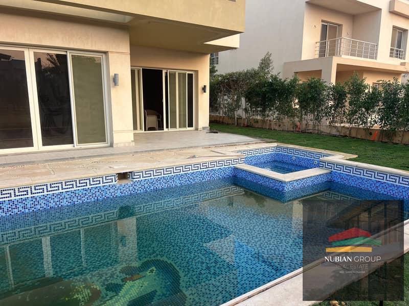 Independent villa for rent in Grand Heights compound with a swimming pool, without air conditioning and kitchen. – pohled 2