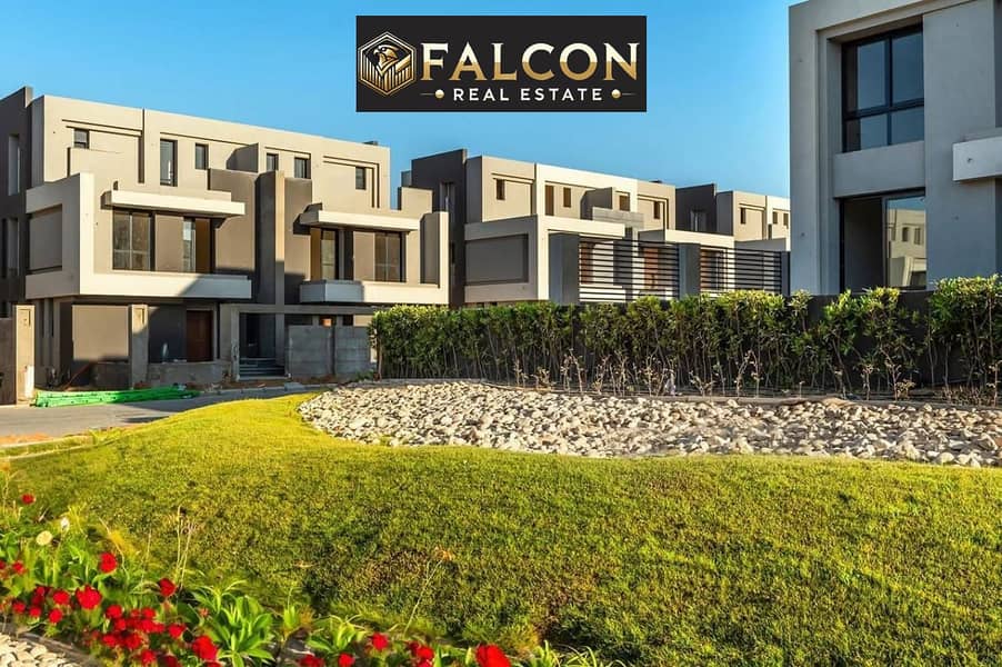 Hot villa, 3 floors, luxury finish, open view, full privacy, Palm Hills New Cairo near Mountain View & AUC – pohled 6