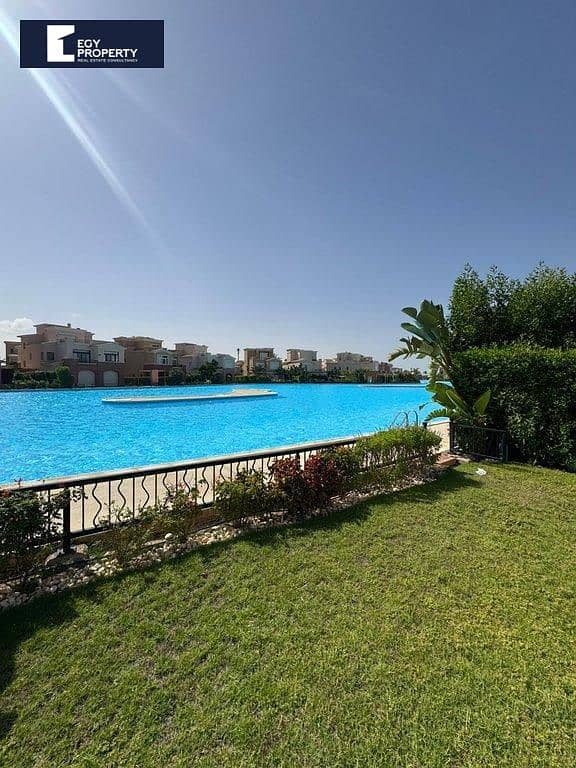 First row lagoon villa for sale in marassi north coast fully furnished and ready to move – pohled 3
