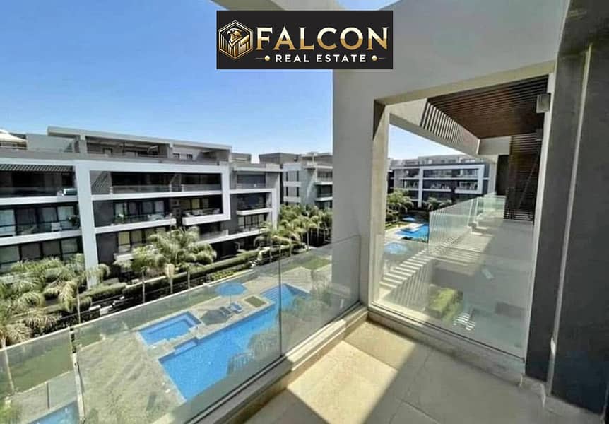 Apt, 3-side view on water feature, amazing view, El Patio Sola from Lavista El Shorouk, near Madinaty, New Cairo, AUC, prime location deal now - Bild 4