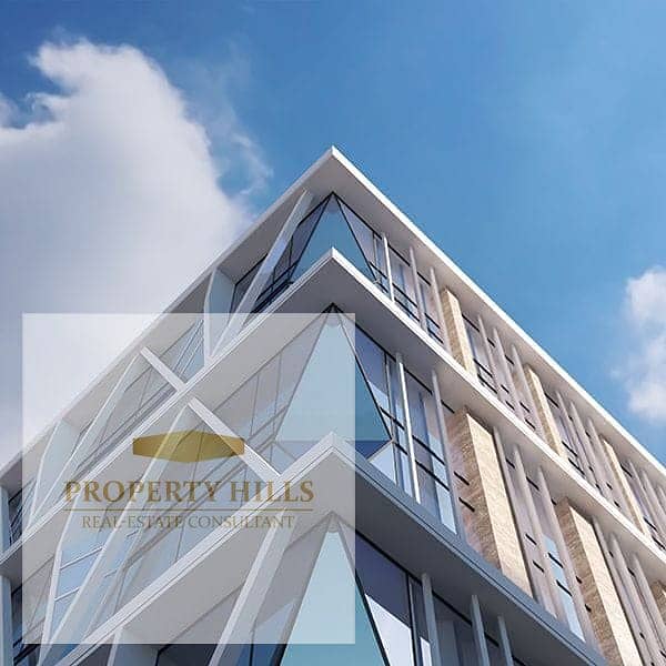 For rent Shop or Clinic 45 sq m fully finished in Cairo Business Plaza Fifth Settlement New Cairo Prime location open view. - Vista 6