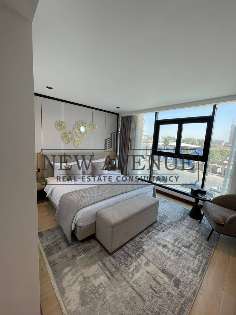 Serviced Apartment Finished with ACs Delivery 2026 in Marriott Residence Heliopolis with down payment and installments - Widok 2